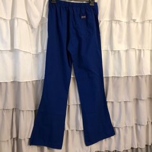 Royal blue Cherokee scrub bottoms.